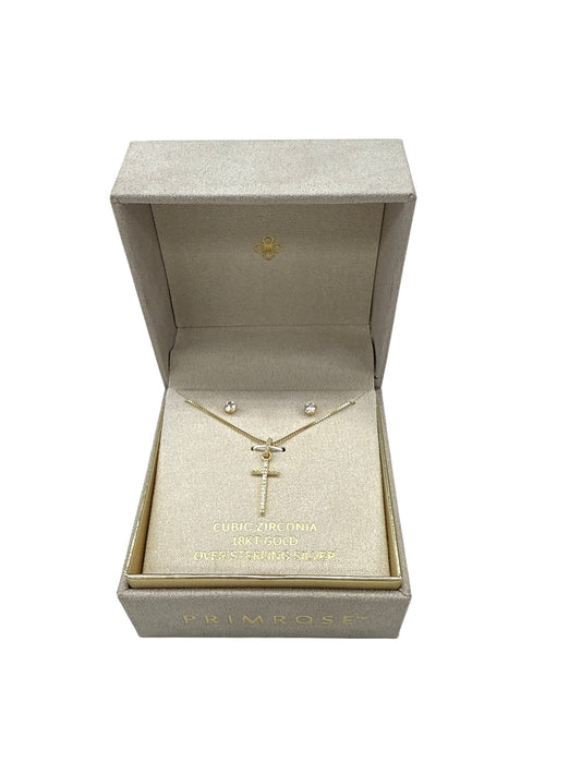 NECKLACE SET by    CLOTHES MENTOR In CLEAR, Size: 03 PIECE SET
