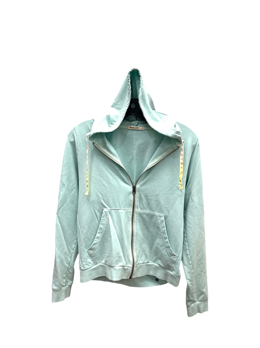ATHLETIC TOP LS HOODIE by MARINE LAYER In AQUA, Size: S