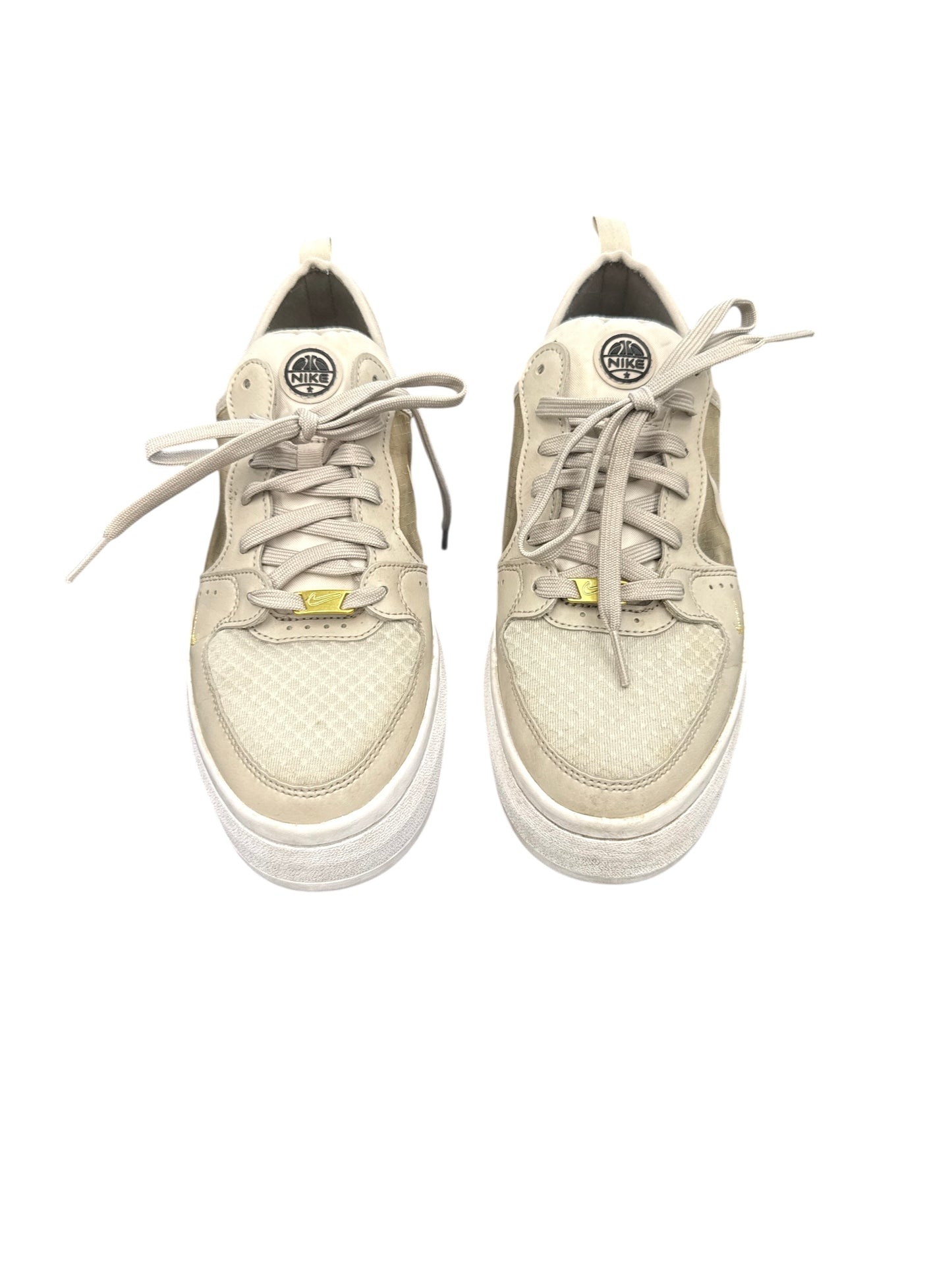 SHOES ATHLETIC by NIKE In BEIGE, Size: 9.5
