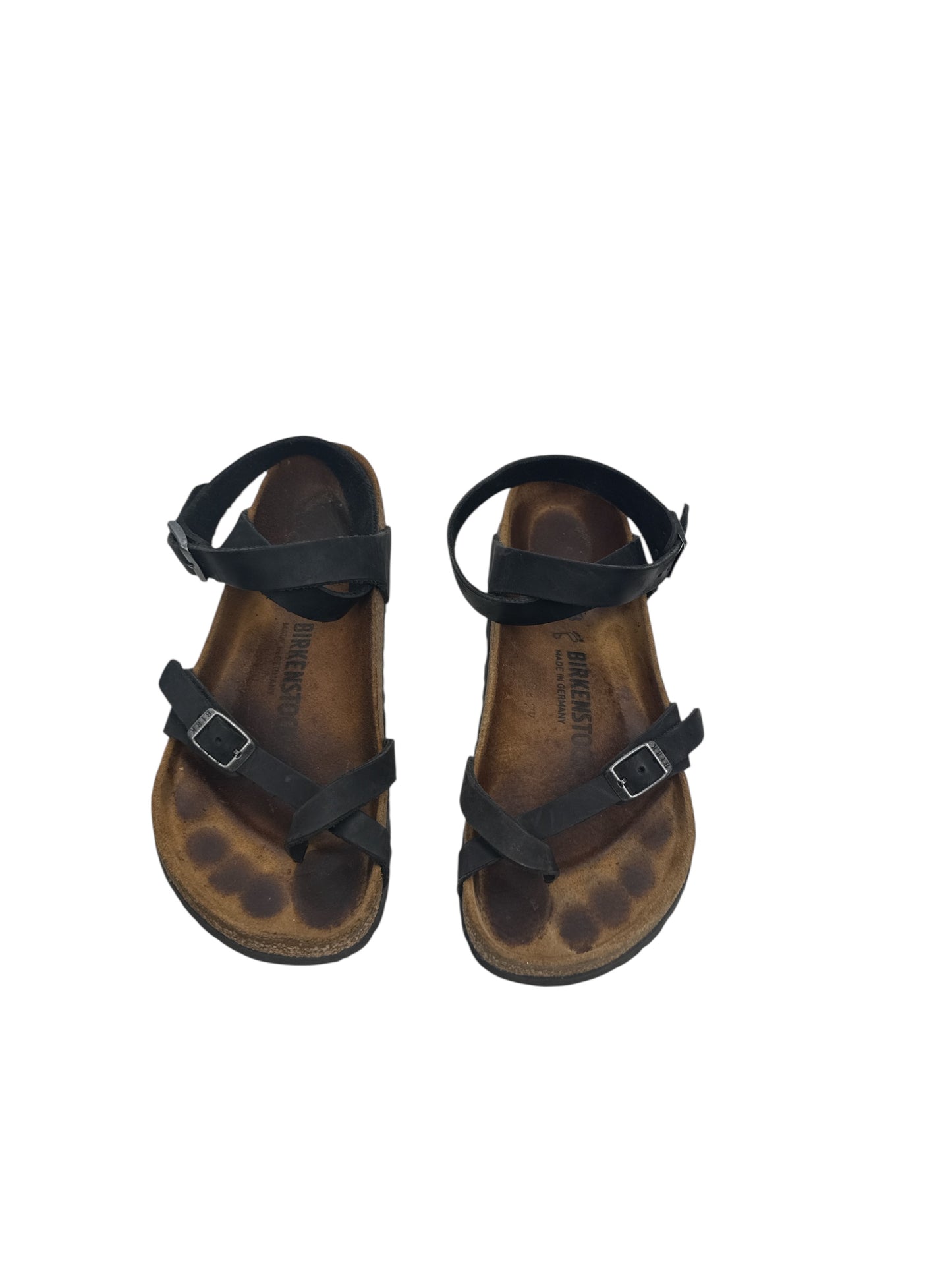 SANDALS FLATS by BIRKENSTOCK In BLACK, Size: 7