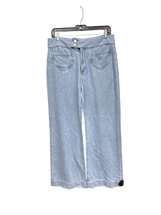 JEANS WIDE LEG by LOFT In BLUE DENIM, Size: 8