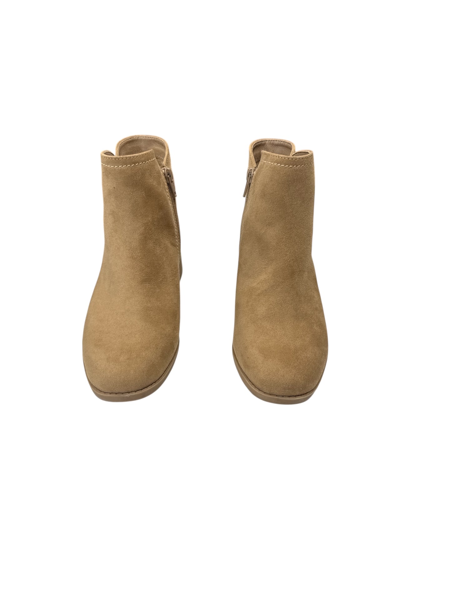 BOOTS ANKLE HEELS by LC LAUREN CONRAD In BROWN, Size: 8.5