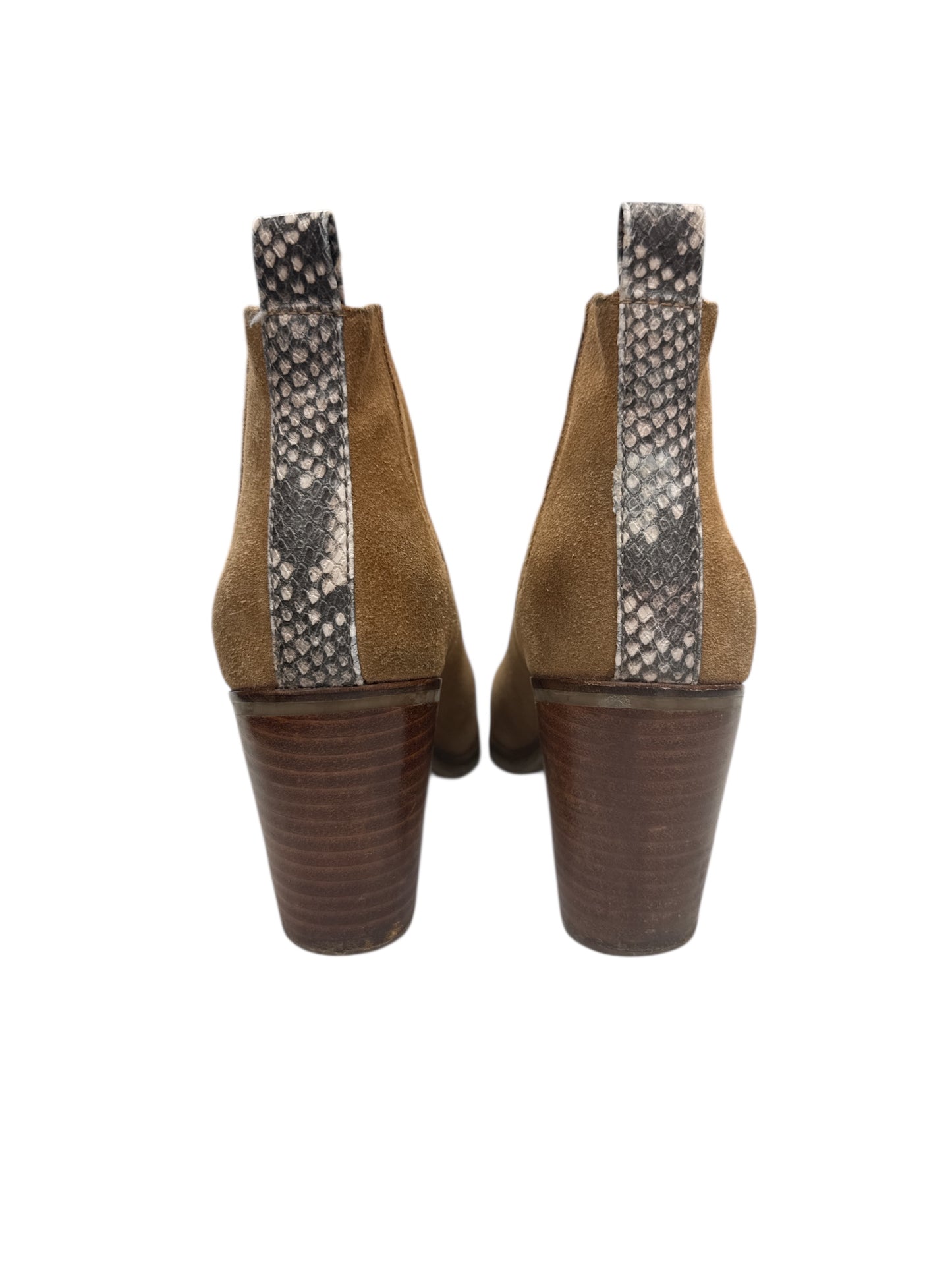 BOOTS ANKLE HEELS by DOLCE VITA In BROWN, Size: 7.5
