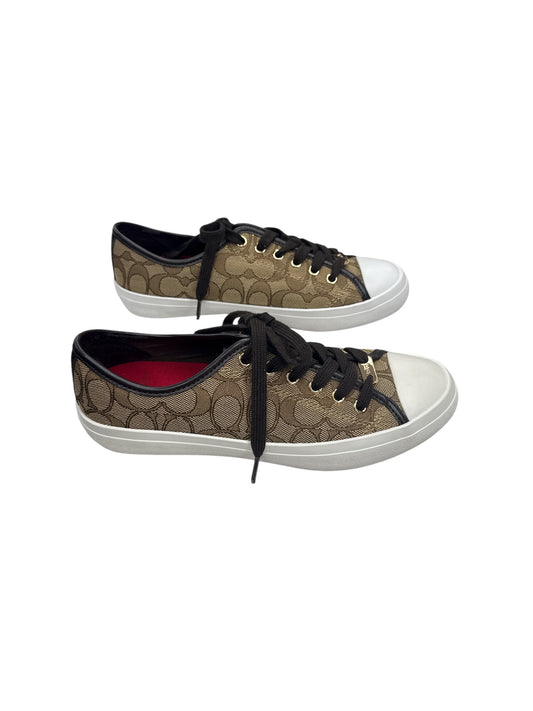 SHOES DESIGNER by COACH In BROWN, Size: 7.5